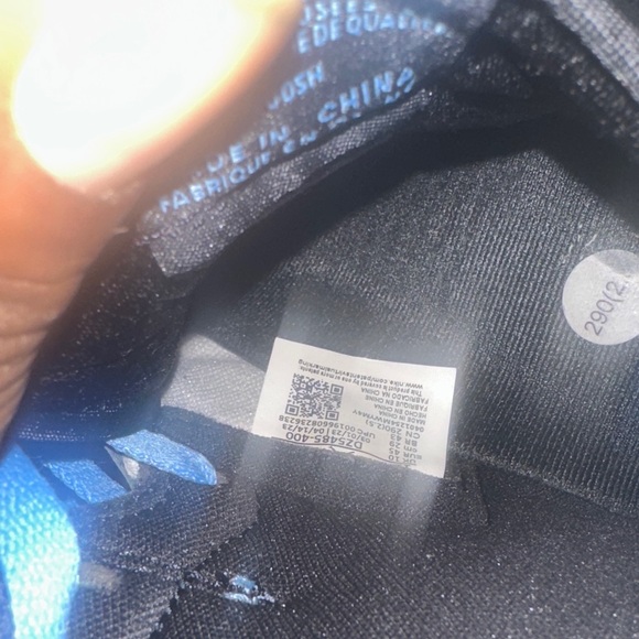 Jordan Black and Blue High-Top Sneakers - Picture 5 of 5